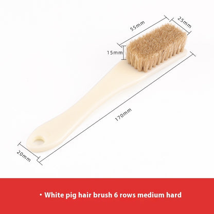 Cleaning Special Soft And Hard Pig Bristle Craft Brush