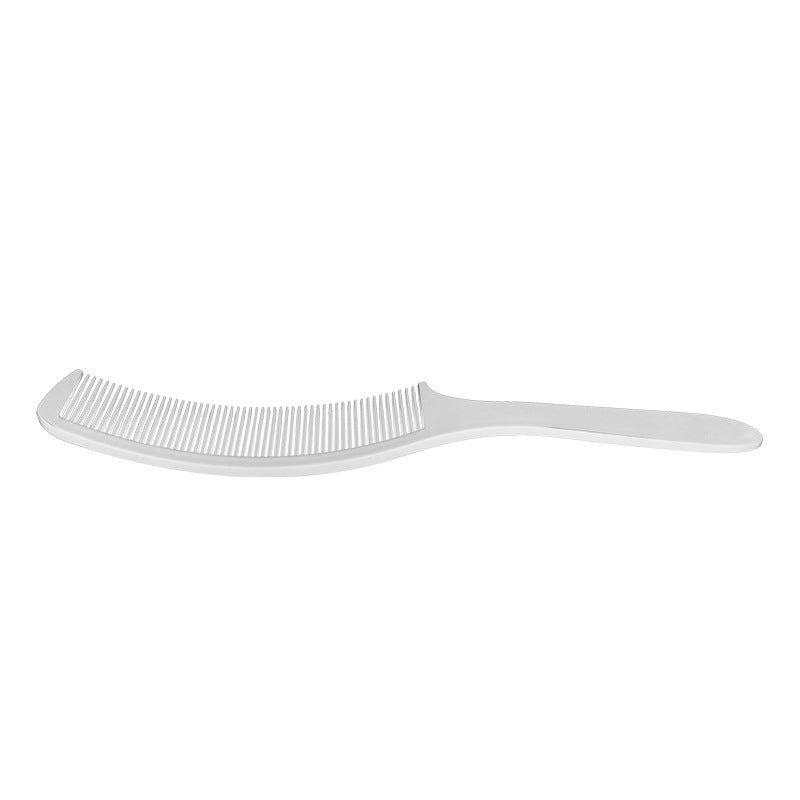 Men's Haircut, Round Head, Flat Comb, Curved Comb