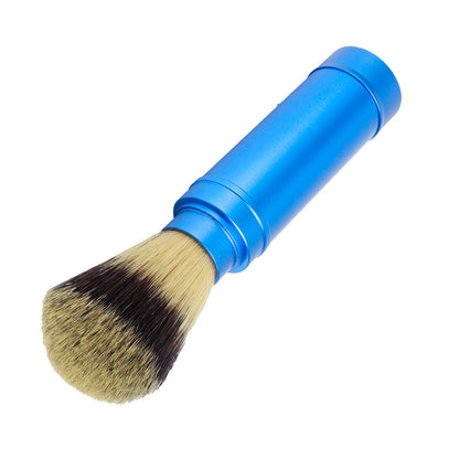 Men Portable Beard Brush Travel Facial Cleaning Shaving Brush