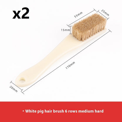 Cleaning Special Soft And Hard Pig Bristle Craft Brush