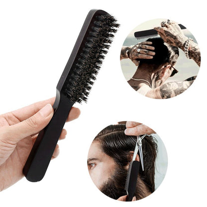 Men's oil head brush and beard styling comb