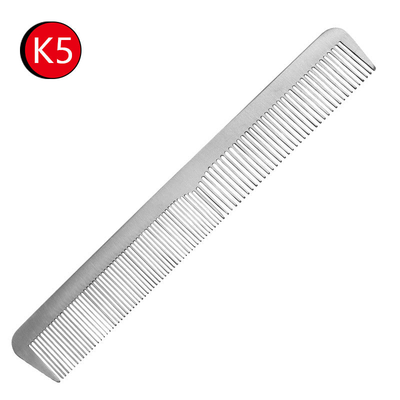 Stainless Steel Hair Salon Professional Hair Cutting Comb