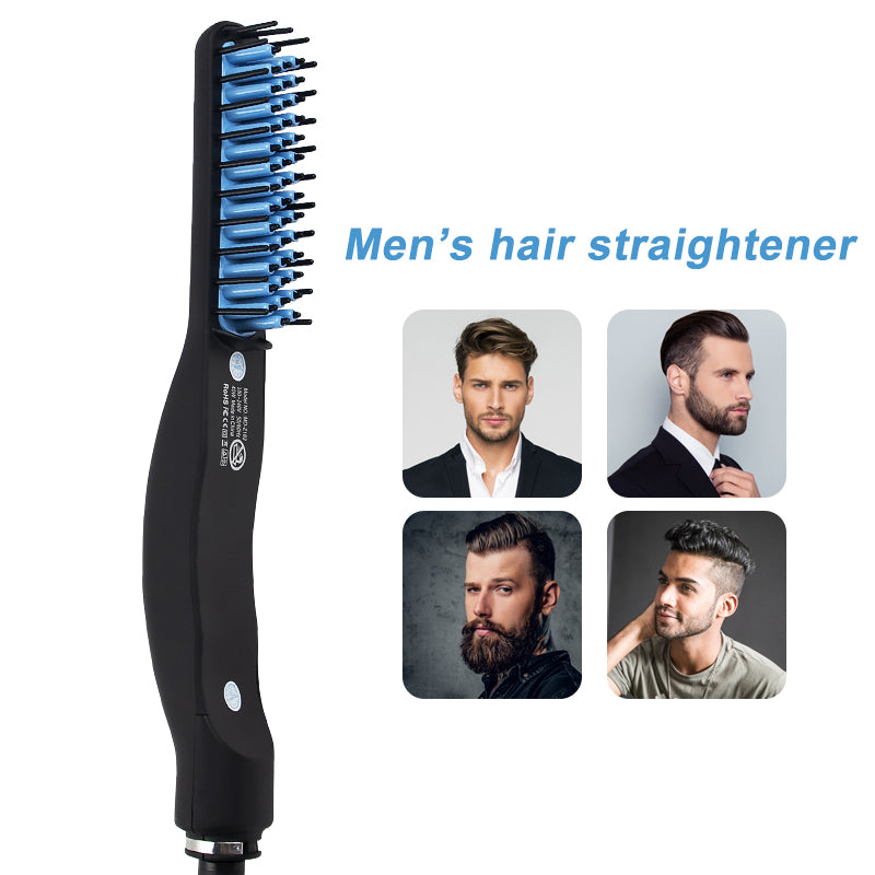 Men's straight hair comb beard comb