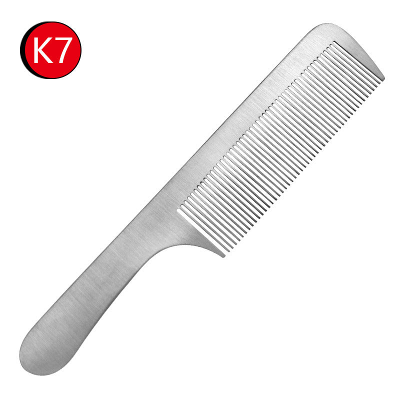 Stainless Steel Hair Salon Professional Hair Cutting Comb