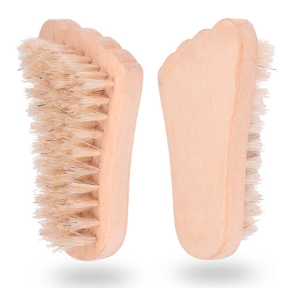 Foot brush, shoe brush, hair brush, wood brush