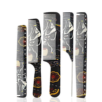 Japanese Style Graffiti Hairdressing Flat Comb