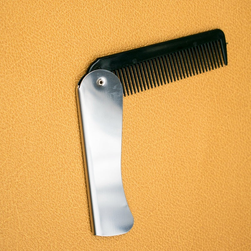 Handless Comb Stainless Steel Folding Comb Small And Easy To Carry Comb – Tactical Comb