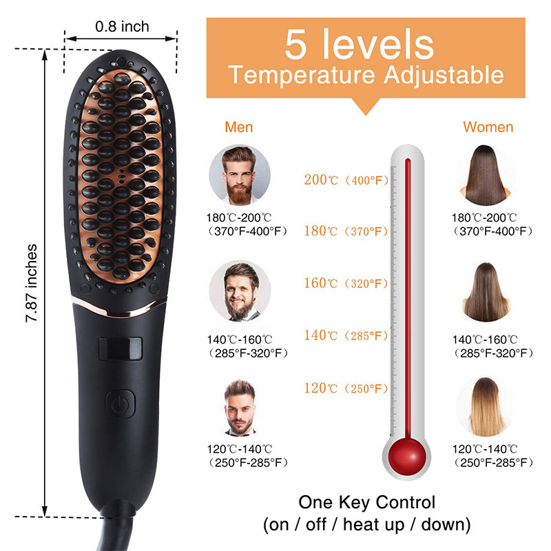 Household Negative Ion Straight Hair Comb