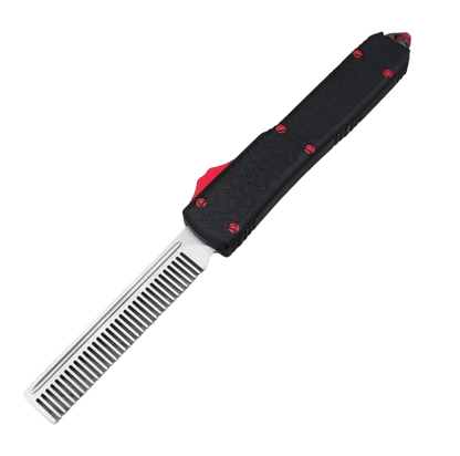 Tactical Comb Straight Jump Comb Accessories Automatic Spring Comb