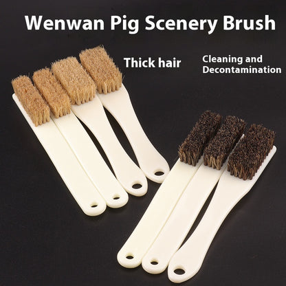 Cleaning Special Soft And Hard Pig Bristle Craft Brush