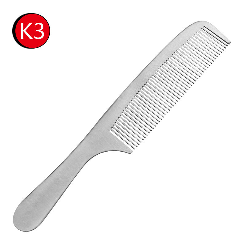 Stainless Steel Hair Salon Professional Hair Cutting Comb