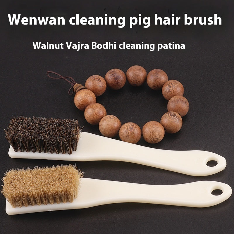 Cleaning Special Soft And Hard Pig Bristle Craft Brush