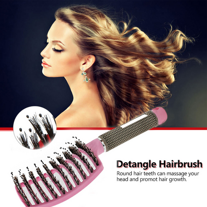 Hairbrush Anti Klit Brushy Haarborstel Women Detangler