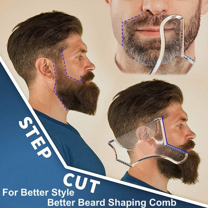 Men's Care Beard Comb 8-in-1 Beard Comb