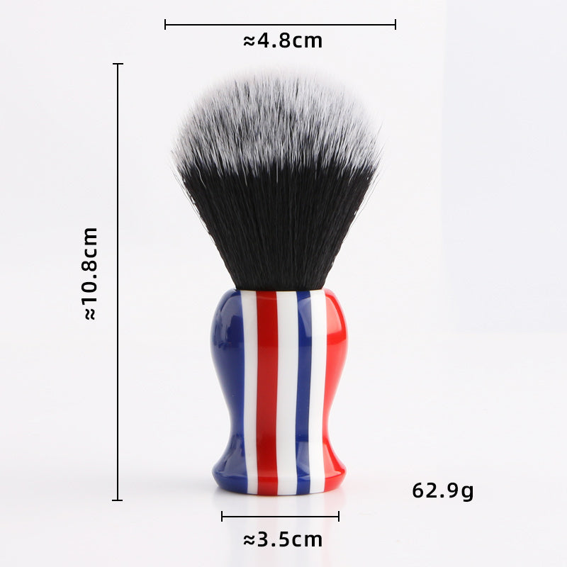 Manual Razor Men Soft Hair Beard Brush Resin Nylon Shaving Brush