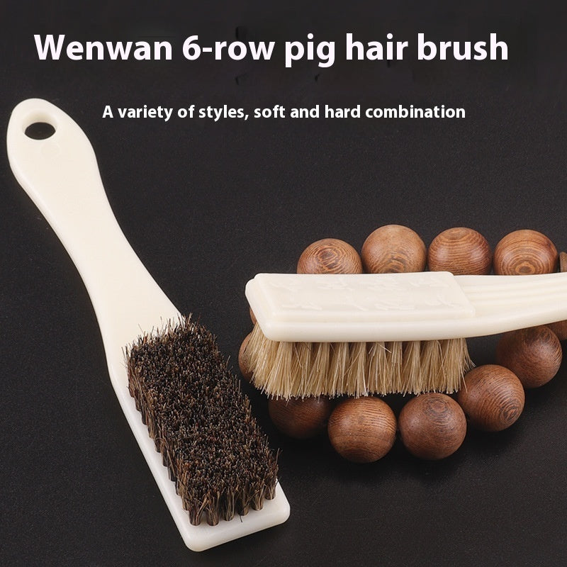 Cleaning Special Soft And Hard Pig Bristle Craft Brush