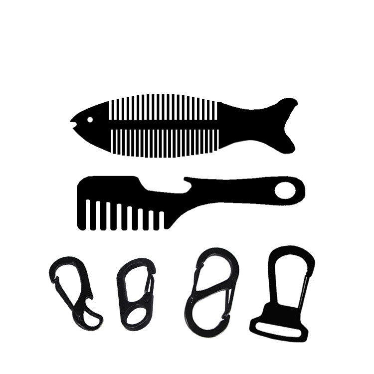 Stainless Steel Comb Mustache Multifunctional