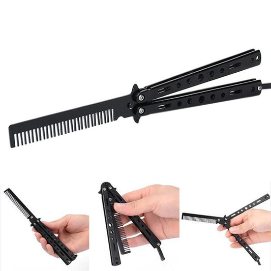 Outdoor stainless steel spin comb