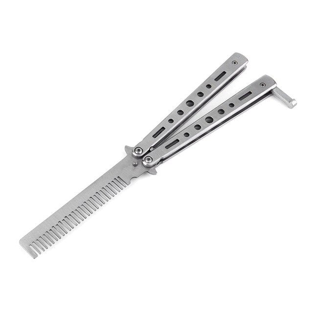 Outdoor stainless steel spin comb